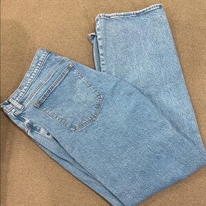 Abercrombie & Fitch Light Blue High Rise Jeans
